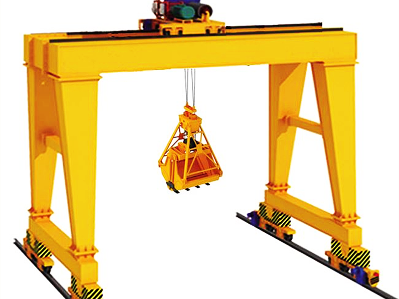 Grab Bucket Double Beam Gantry Crane