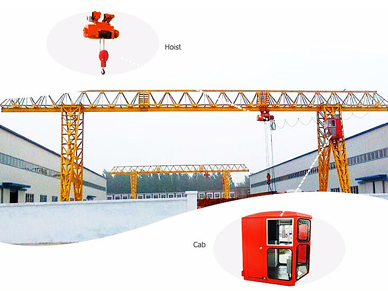 MH Truss Type Single Girder Gantry Crane details