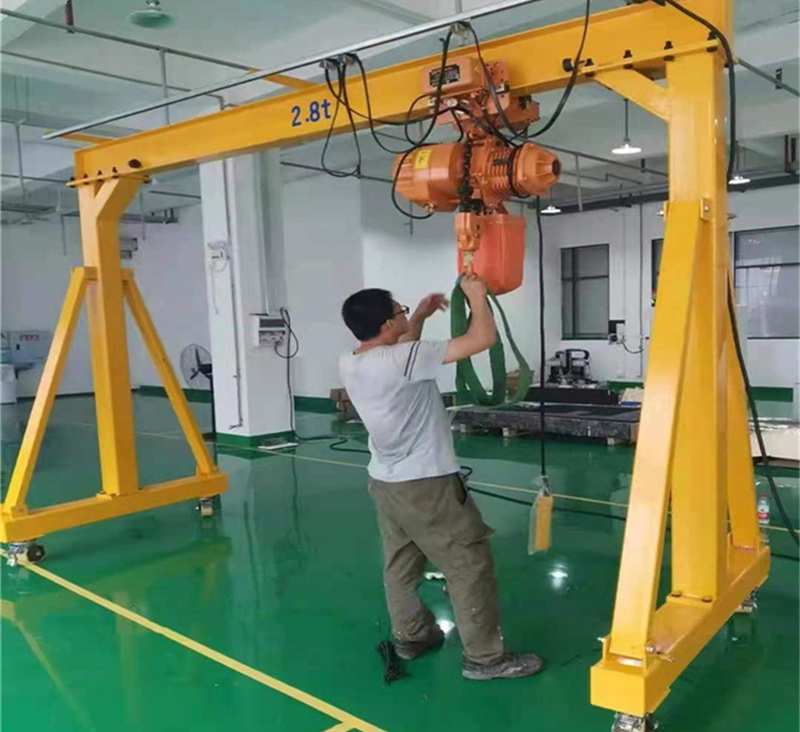 Mini Gantry Crane with Hoist