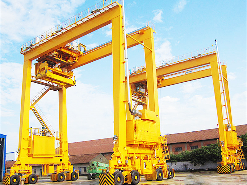 Mobile RTG Crane