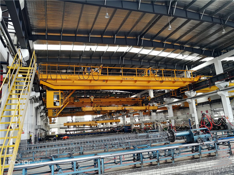 QE double beam overhead crane