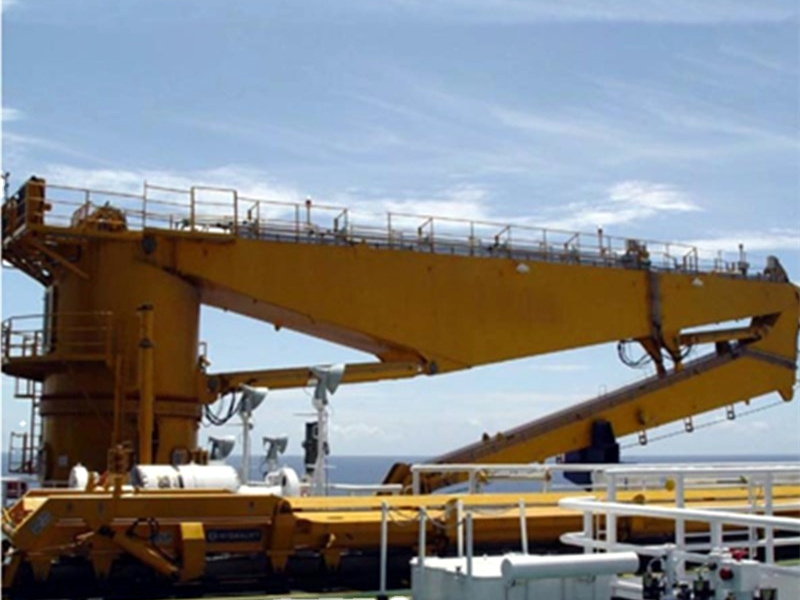 Ship Folding Jib Crane