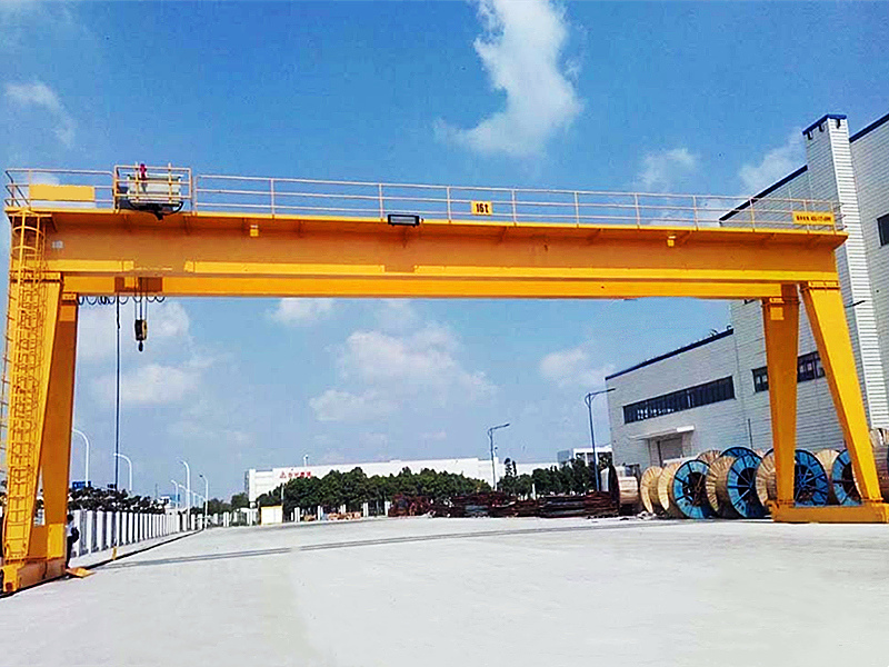 heavy duty double girder gantry crane